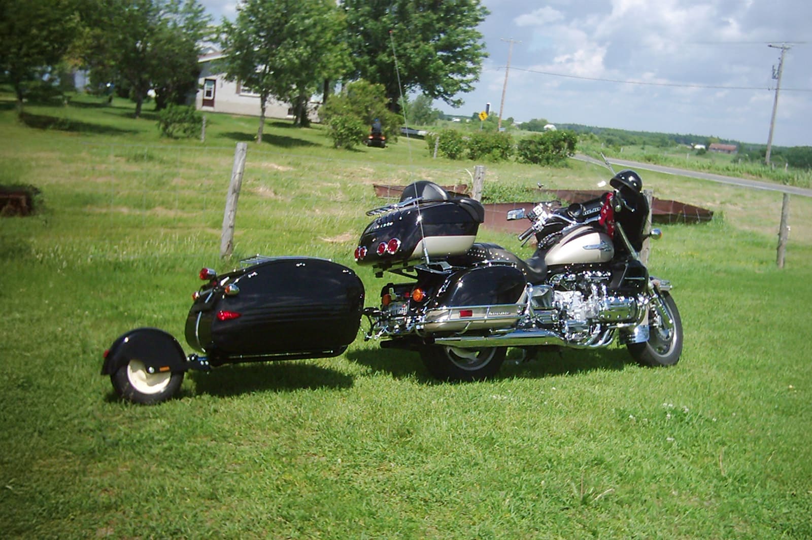 Motocyclette remorque cyclope 2