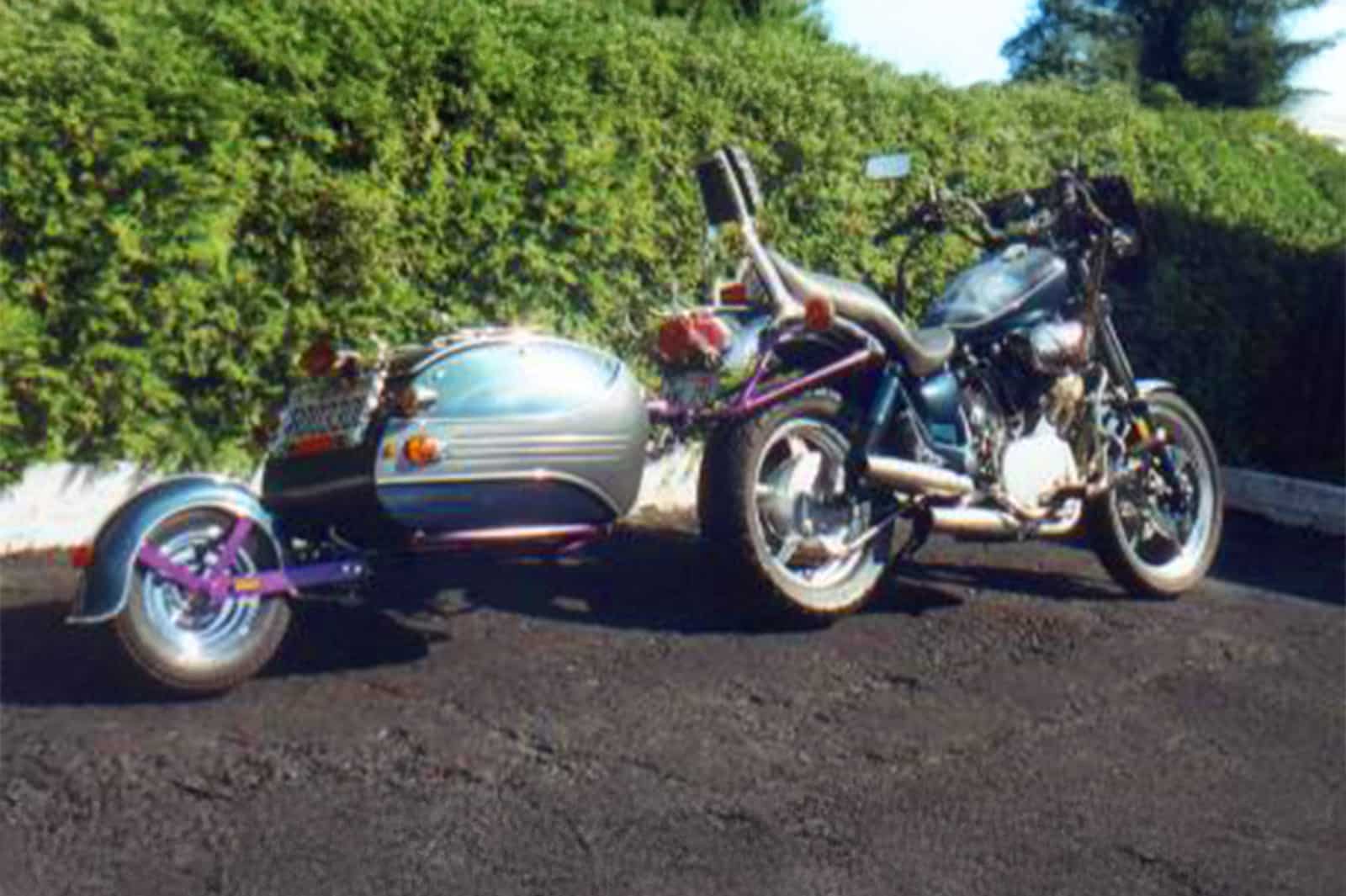 Cyclope 2 trailer for motorcycle
